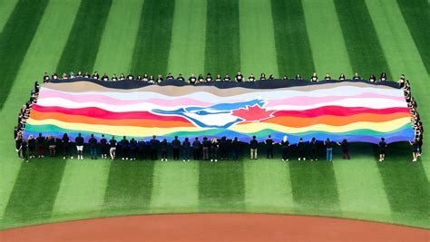 AP PHOTOS: MLB teams celebrate LGBTQ+ community with ballpark Pride Nights